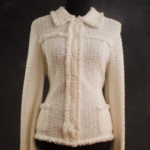 Escada Tweed Cropped Jacket